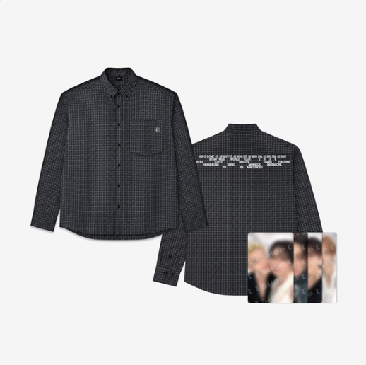 ♡ CHECK SHIRT - RUN IT [ONE SIZE] $94 AUD