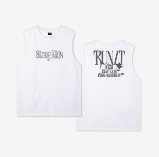 ♡ SLEEVELESS TOP - RUN IT [ONE SIZE] $51 AUD