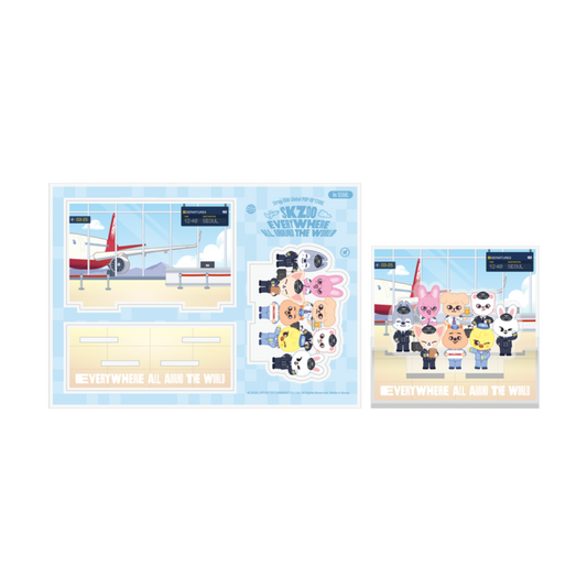 [PRE-ORDER] SKZOO “Everywhere All Around the World” Pop-Up (Acrylic Stand Seoul Ver.)