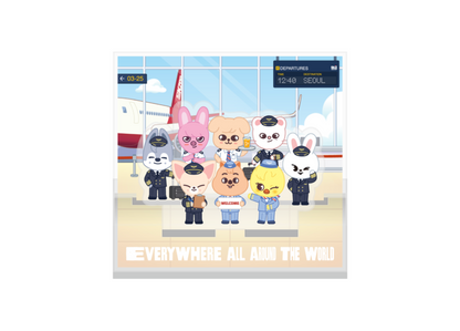 [PRE-ORDER] SKZOO “Everywhere All Around the World” Pop-Up (Acrylic Stand Seoul Ver.)