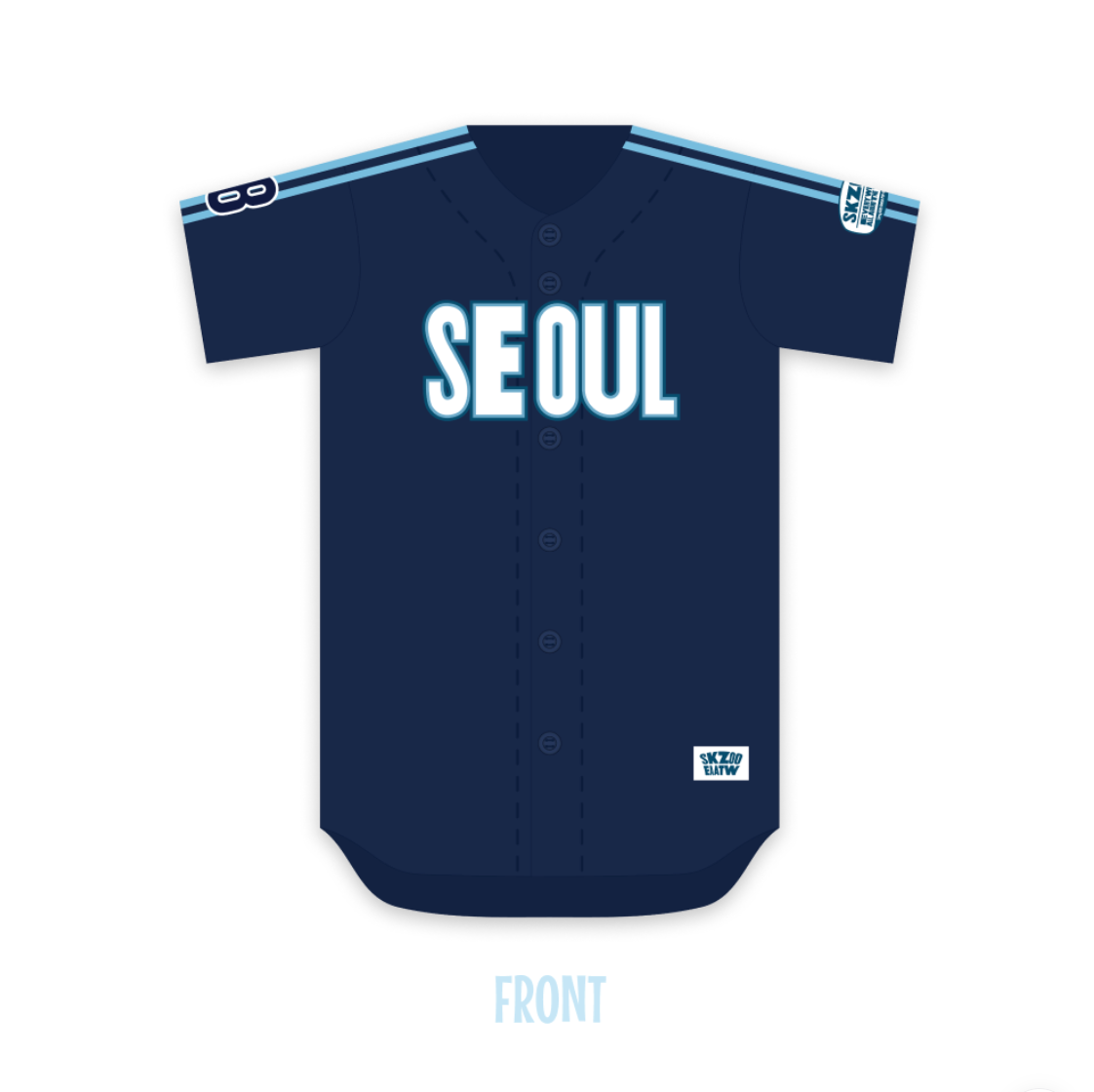 [PRE-ORDER] SKZOO “Everywhere All Around the World” Pop-Up (Baseball Jersey Seoul Ver.)