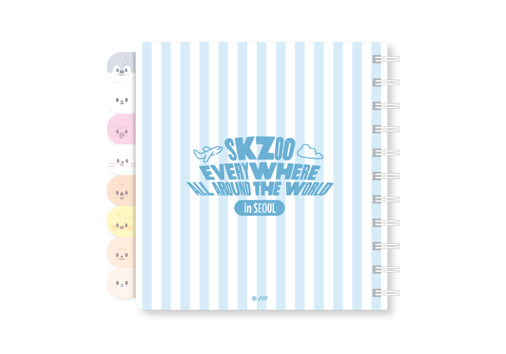 [PRE-ORDER] SKZOO “Everywhere All Around the World” Pop-Up (Index Note Seoul Ver.)