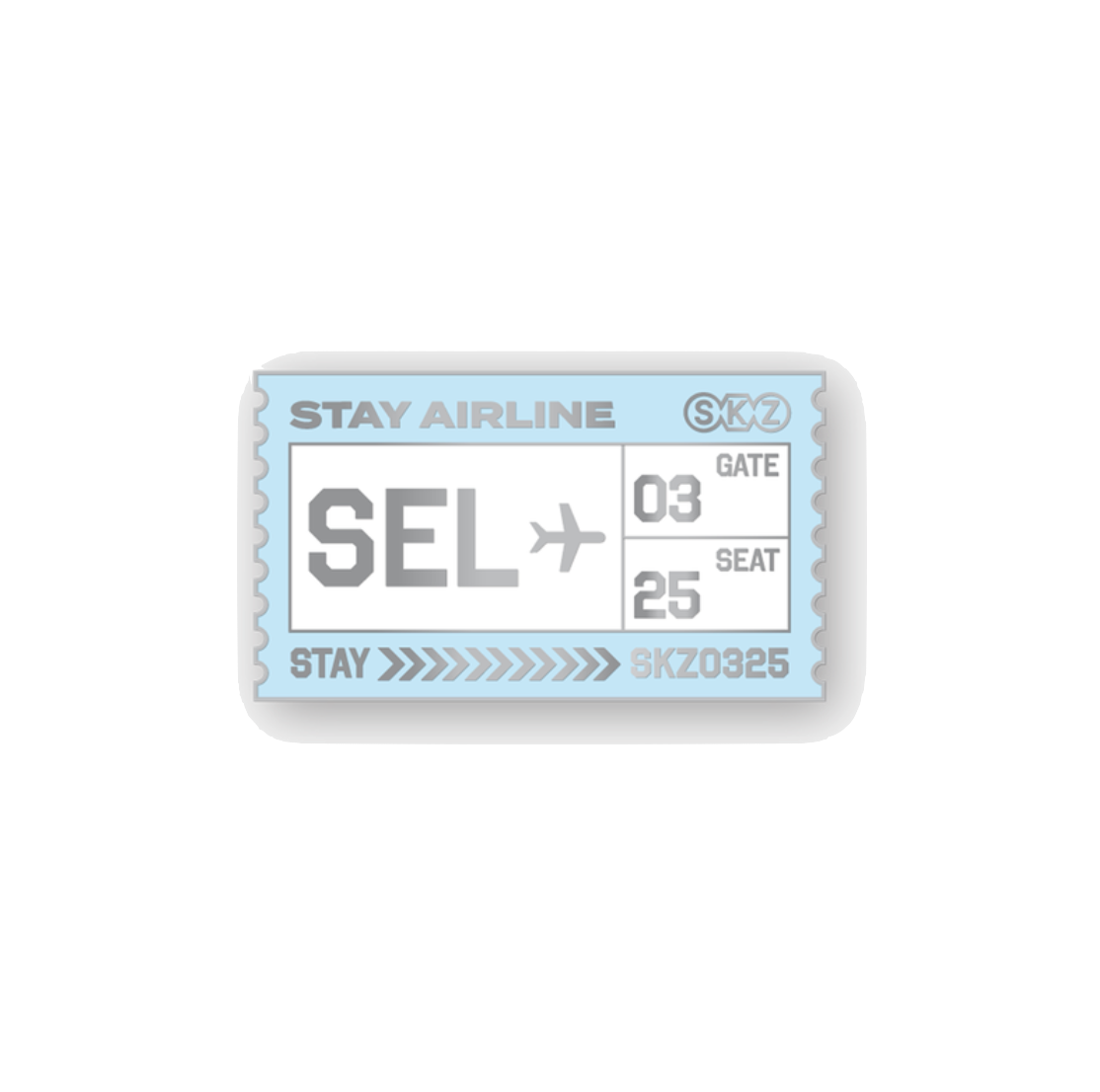 [PRE-ORDER] SKZOO “Everywhere All Around the World” Pop-Up (Metal Badge Seoul Ver.)