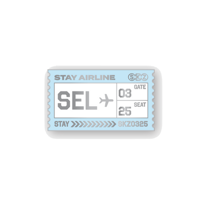 [PRE-ORDER] SKZOO “Everywhere All Around the World” Pop-Up (Metal Badge Seoul Ver.)