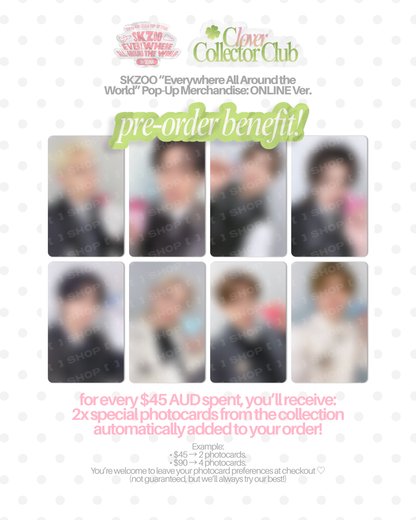 [PRE-ORDER] SKZOO “Everywhere All Around the World” Pop-Up (Secret Keyring Toy Ver.)