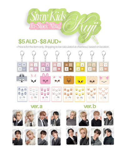 STRAY KIDS "we STAY, together" Kuji SKZOO Keyboard Keychain